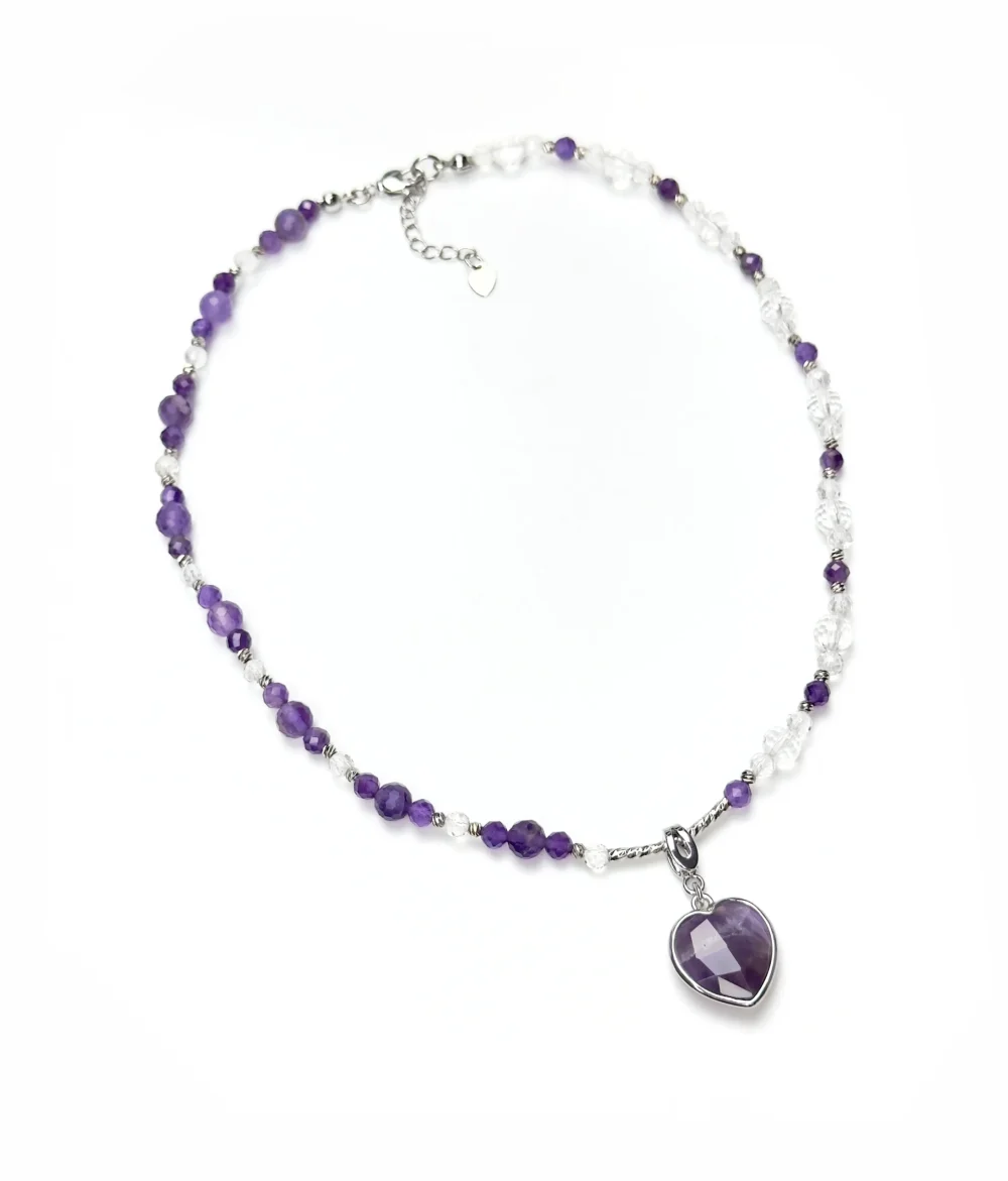 Колье ЛЕПЕСТКИ ФИАЛКИ