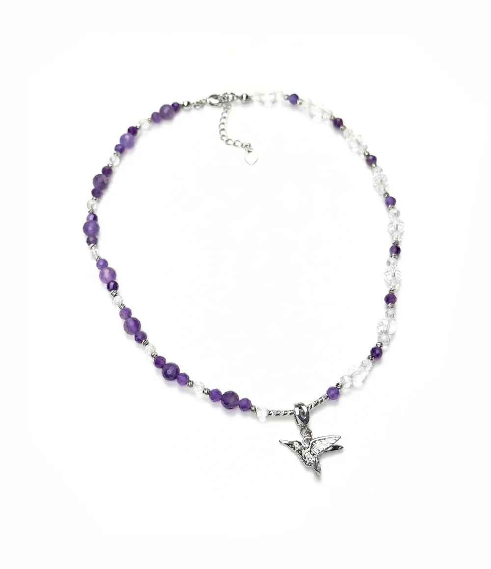 Колье ЛЕПЕСТКИ ФИАЛКИ