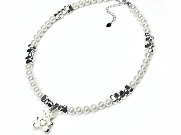 Колье БЕЛЫЙ МИШКА