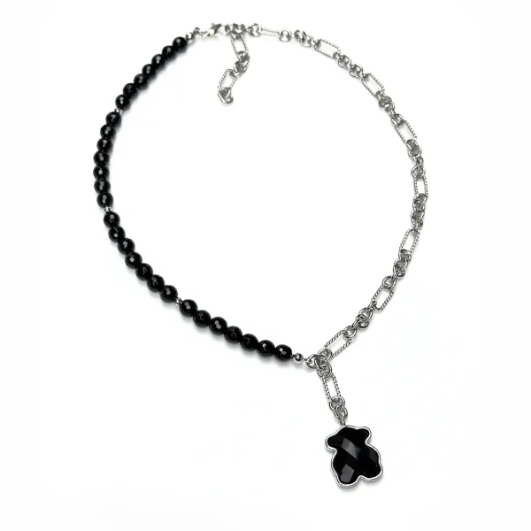 Колье ЧЕРНЫЙ МИШКА 2.0