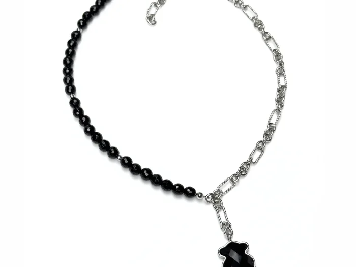 Колье ЧЕРНЫЙ МИШКА 2.0
