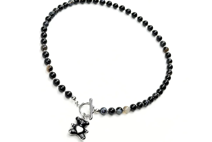 Колье ЧЕРНЫЙ МИШКА