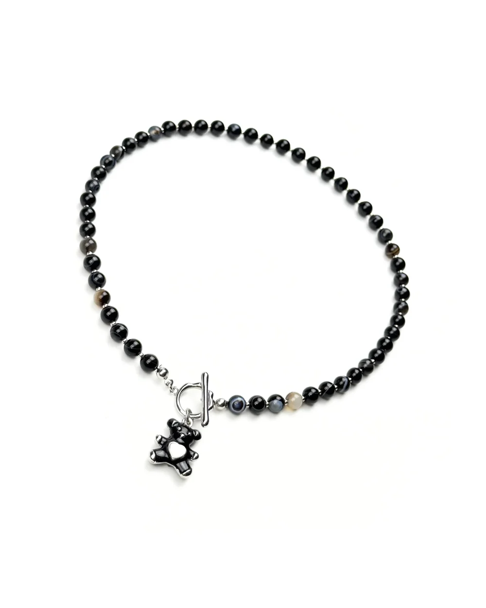 Колье ЧЕРНЫЙ МИШКА