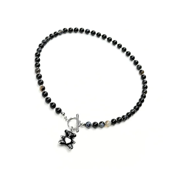 Колье ЧЕРНЫЙ МИШКА