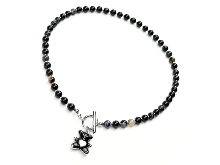 Колье ЧЕРНЫЙ МИШКА