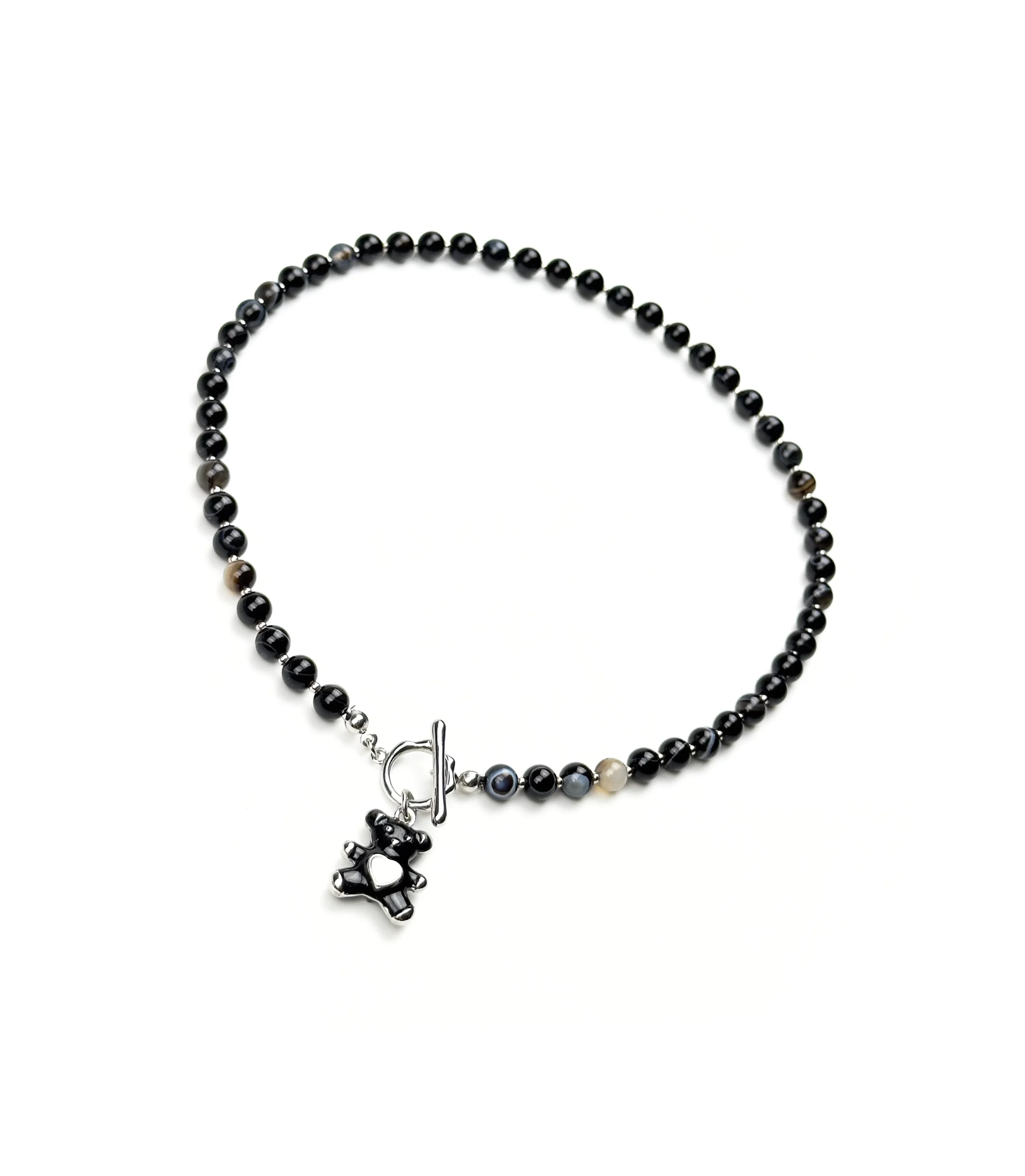 Колье ЧЕРНЫЙ МИШКА