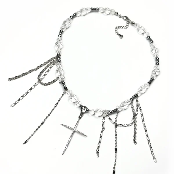 Колье ХРУСТАЛЬНОЕ СЕРДЦЕ