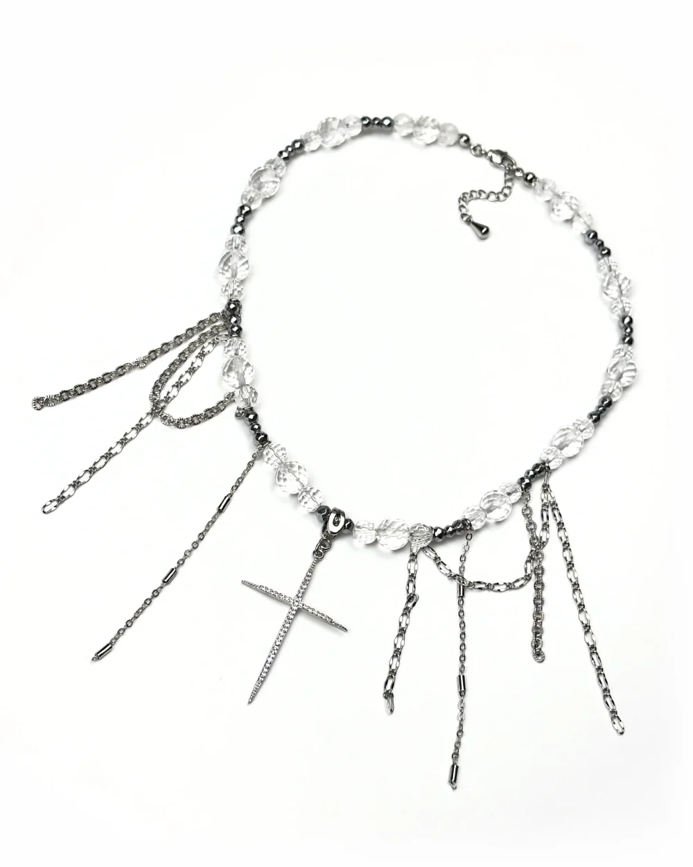 Колье ХРУСТАЛЬНЫЙ КРЕСТ