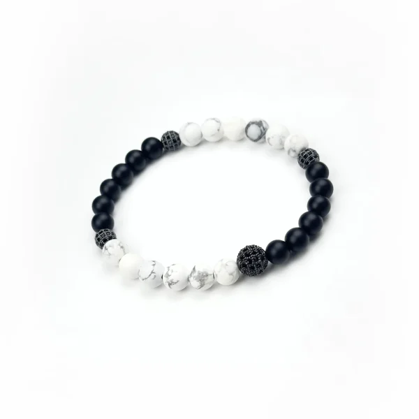 Инь-Янь с Агатом и Магнезитом