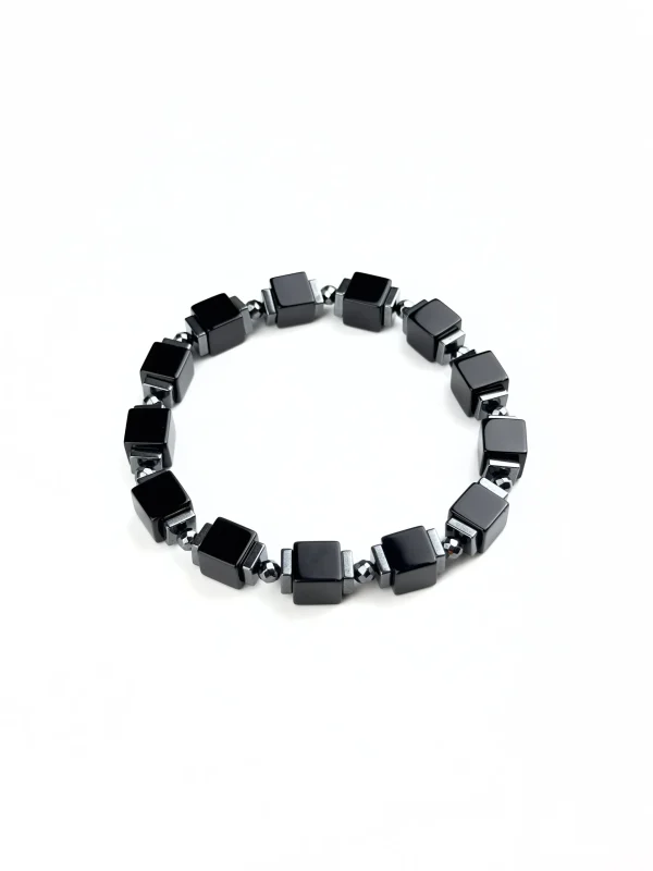 Браслет КУБЫ. Агат