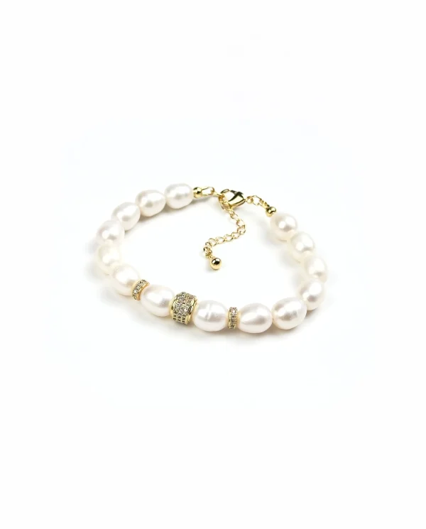 Браслет НЕЖНЫЙ АКЦЕНТ (позолота)