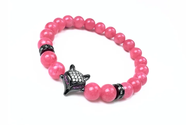 Розовая лисонька