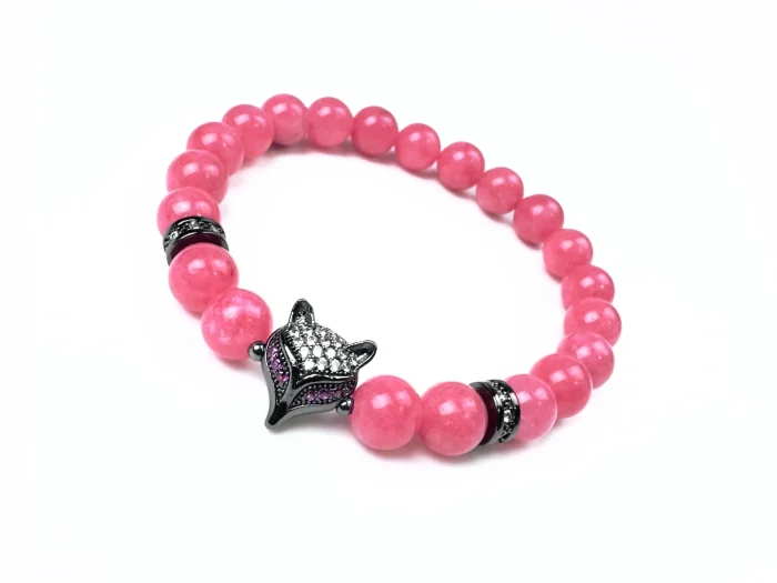 Розовая лисонька