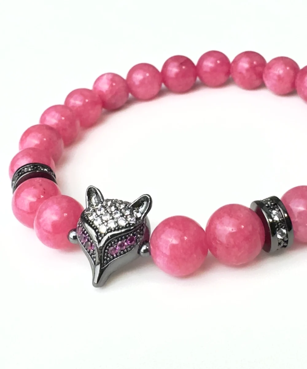 Розовая лисонька (макро)