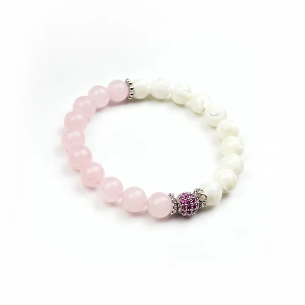 Браслет РОЗОВЫЙ МУСС