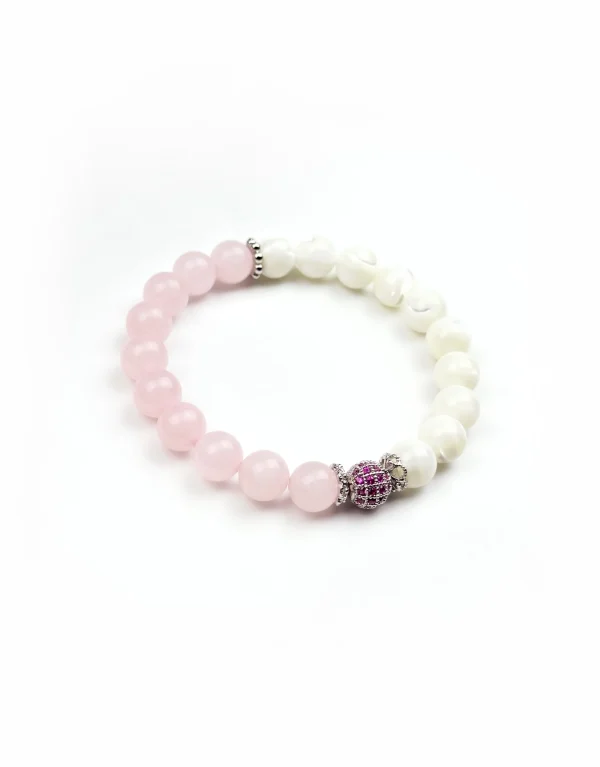 Браслет РОЗОВЫЙ МУСС