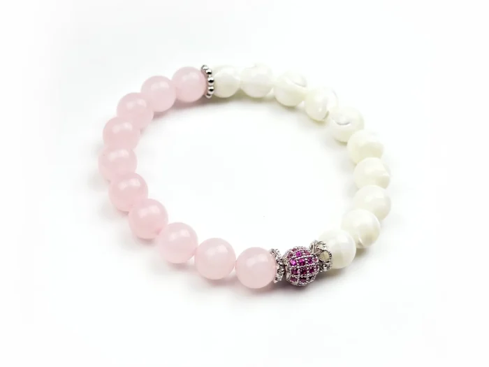 Браслет РОЗОВЫЙ МУСС