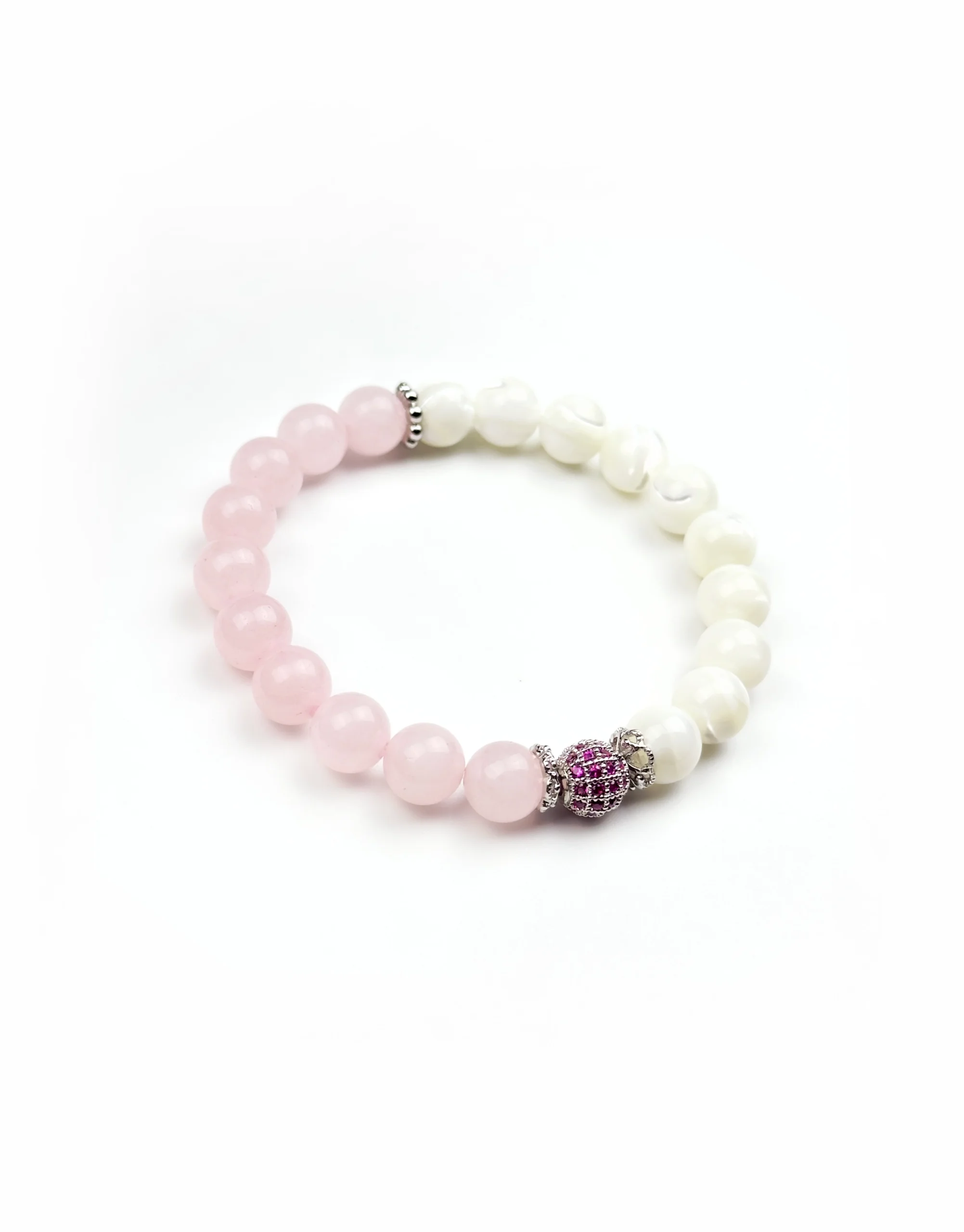 Браслет РОЗОВЫЙ МУСС