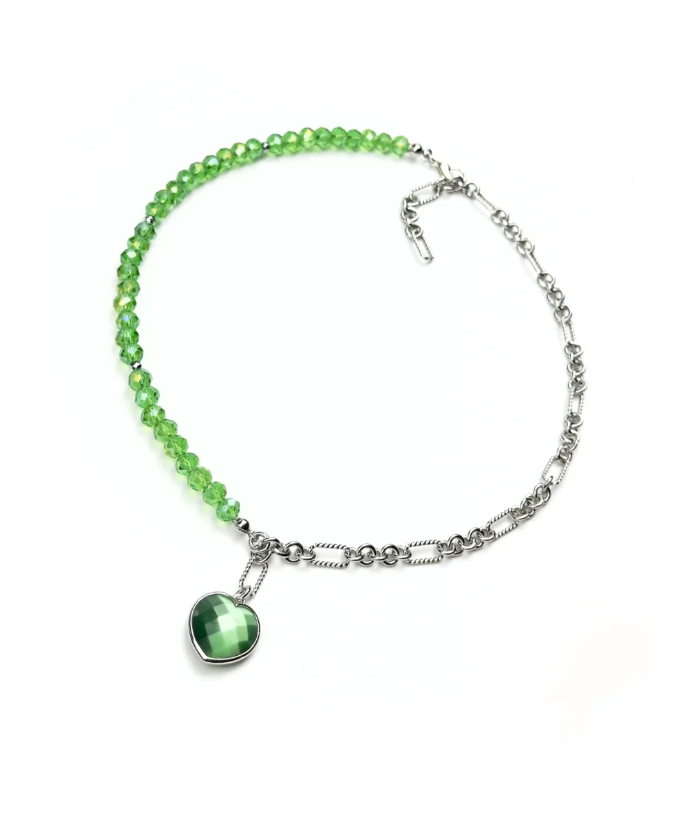 Колье СЕРДЦЕ ЛЕСНОЙ НИМФЫ