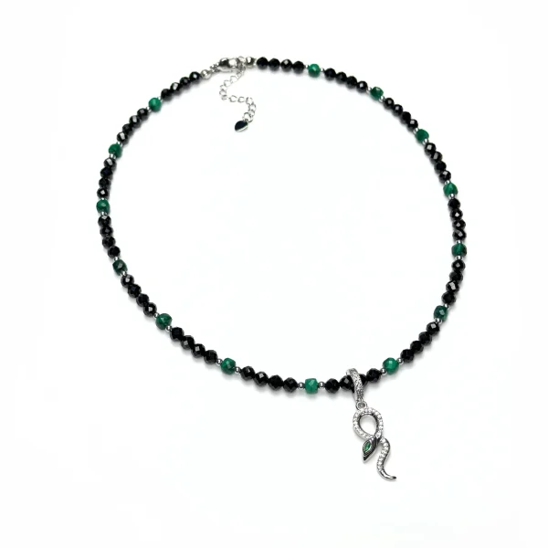 Колье СЕРЕБРЯНАЯ ЗМЕЙКА