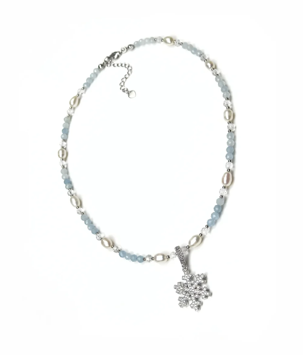 Колье СНЕЖИНКА