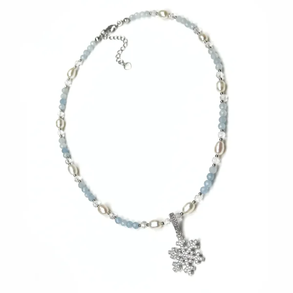 Колье СНЕЖИНКА