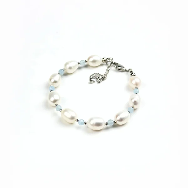 Браслет СОКРОВИЩА АРИЭЛЬ. Аквамарин