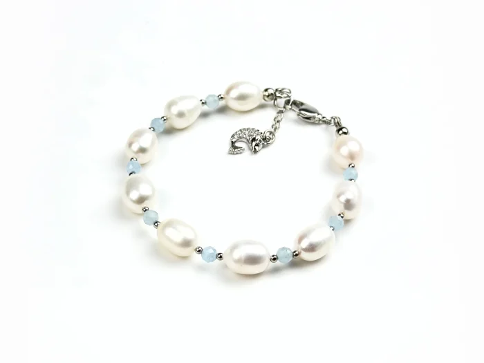 Браслет СОКРОВИЩА АРИЭЛЬ. Аквамарин