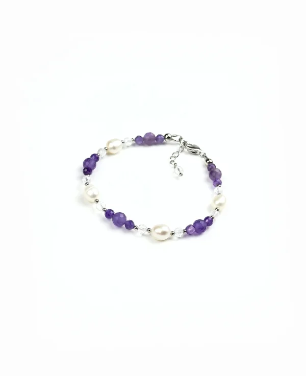 Браслет ЛАВАНДОВАЯ НЕЖНОСТЬ