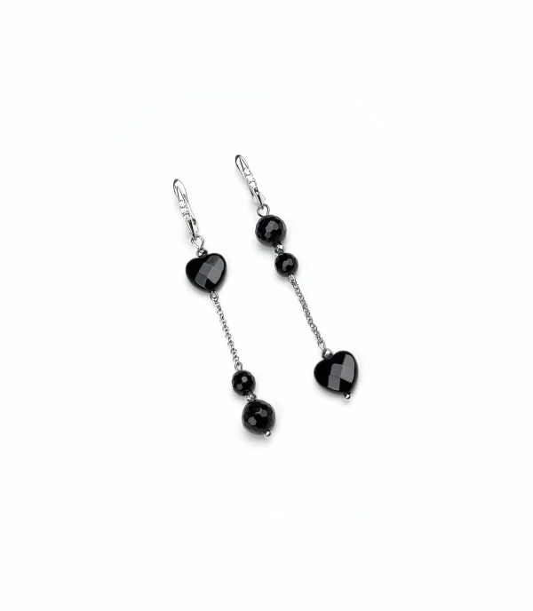 Серьги СТАЛЬНОЕ СЕРДЦЕ