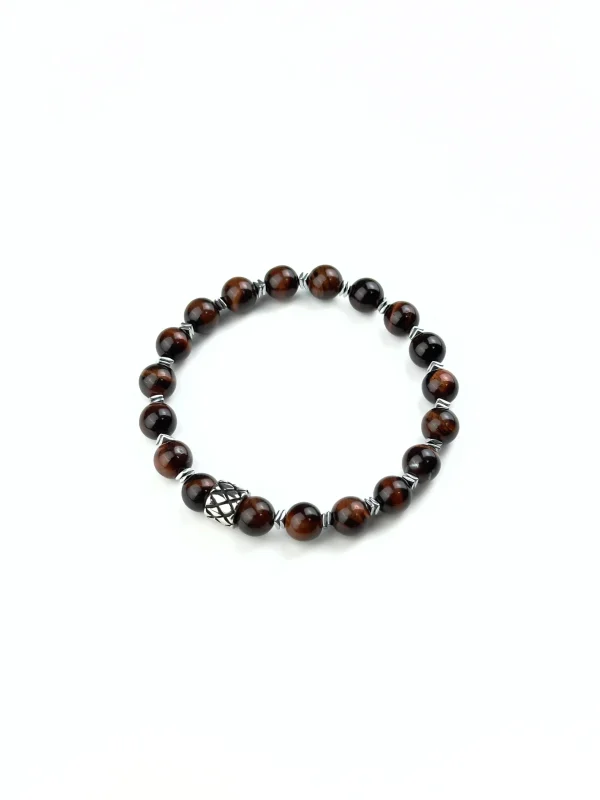 Браслет СТАЛЬНОЙ ХАРАКТЕР. Бычий глаз