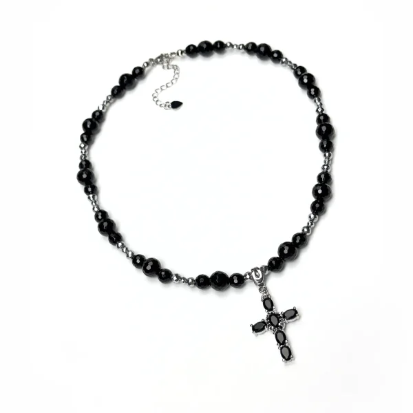 Колье СТАЛЬНОЙ КРЕСТ