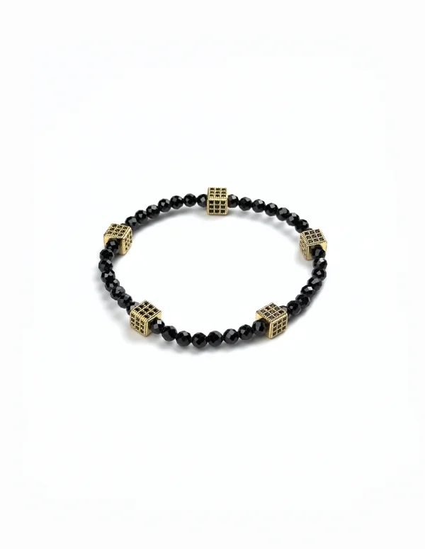 Браслет ТОНКАЯ ГРАНЬ. Шпинель