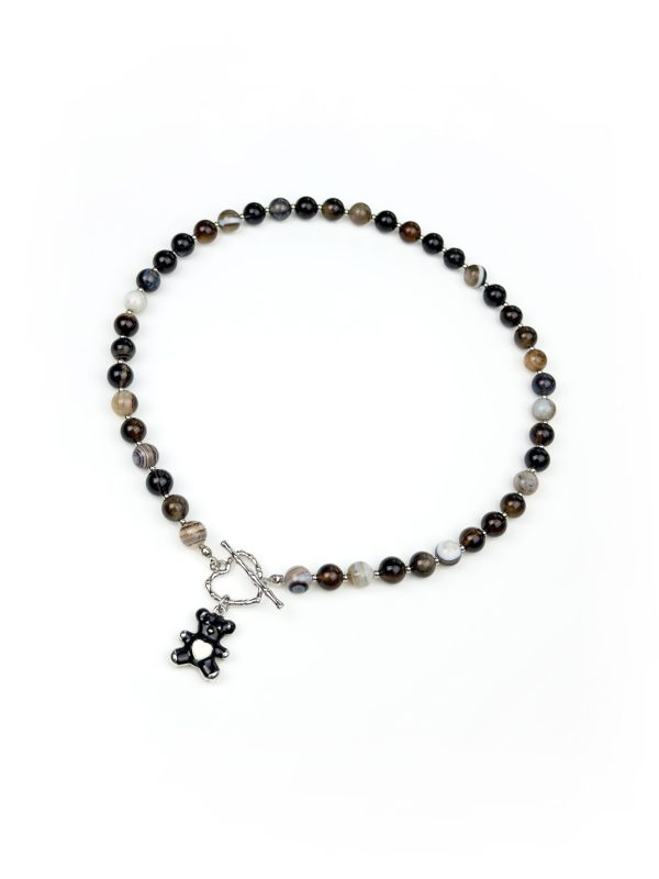 Колье ТОПТЫЖКА. Агат