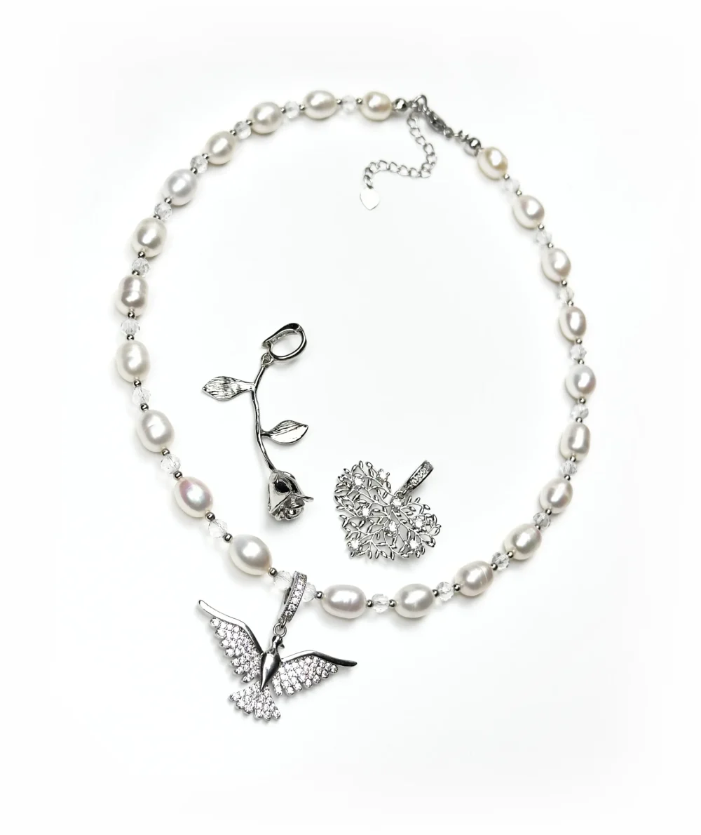 Колье ХРУСТАЛЬНЫЙ ПОЦЕЛУЙ