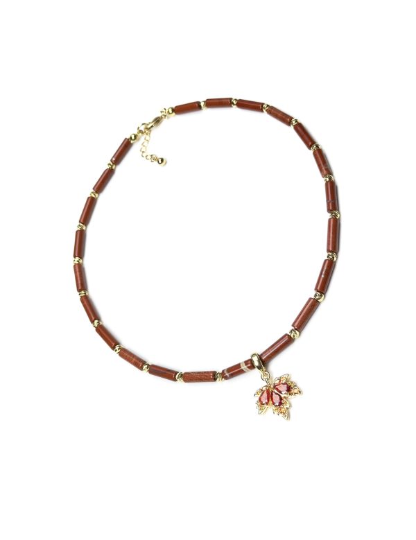 Колье КРАСНАЯ ОСЕНЬ